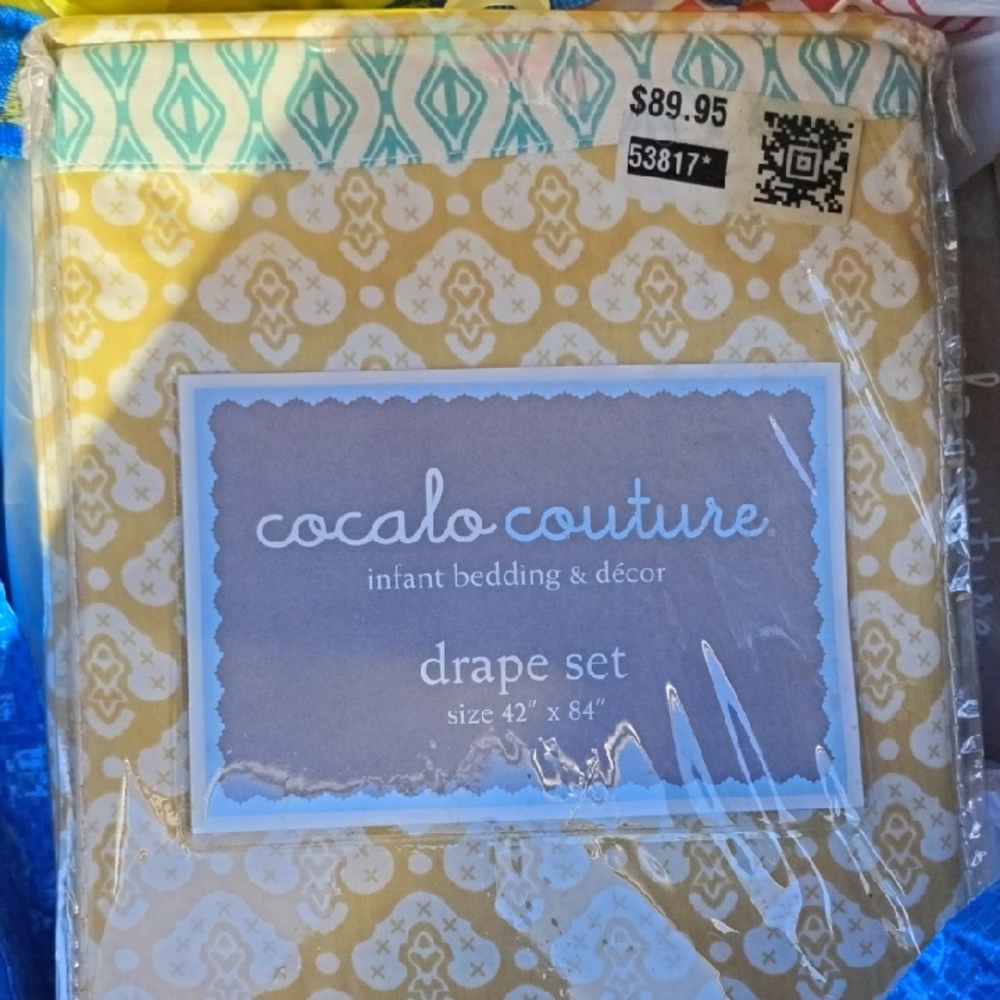 Cocalo Couture Yellow Drape Set 42±84
